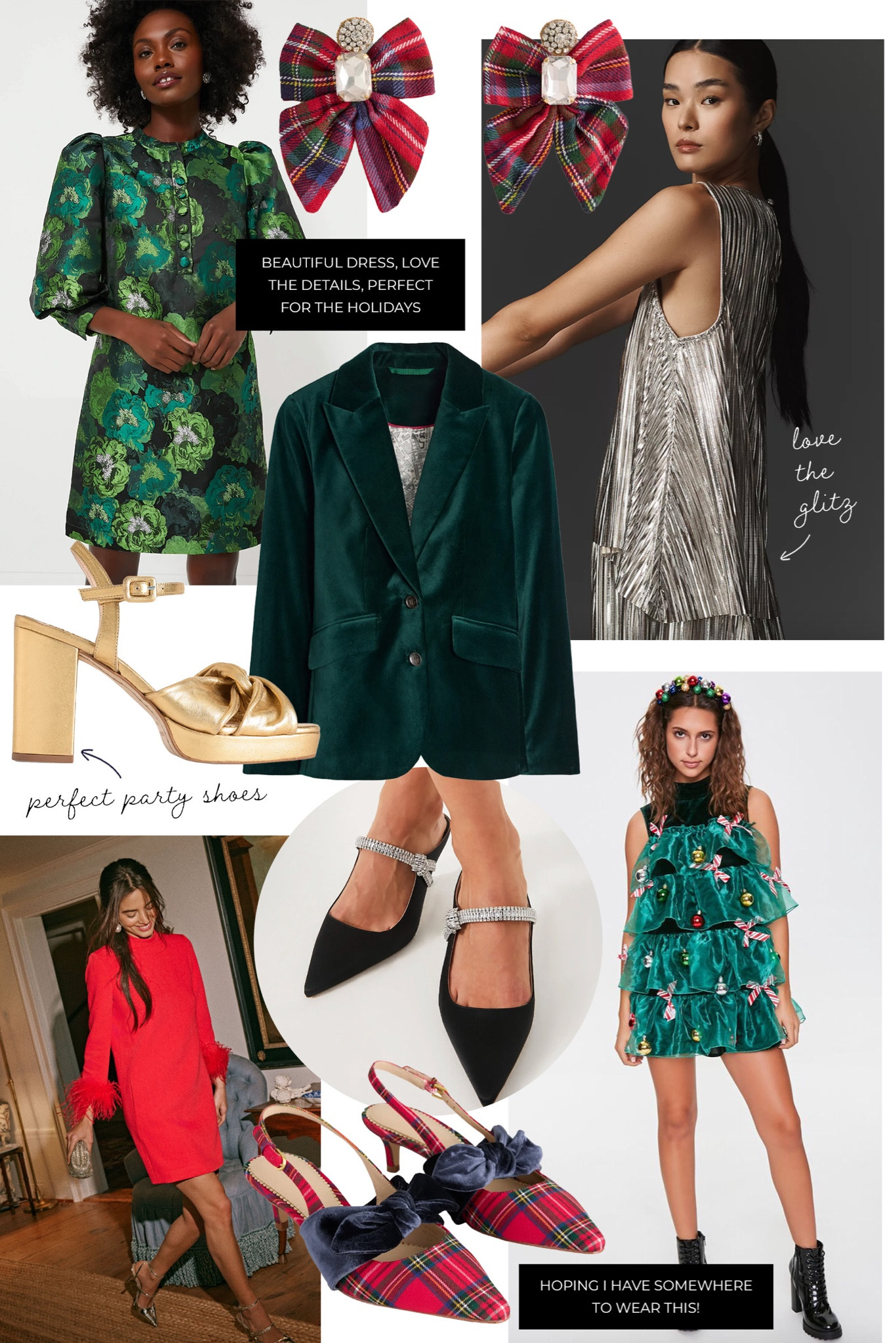 Festive holiday outfit ideas! 🎄 

#LTKShoeCrush #LTKHoliday #LTKSeasonal