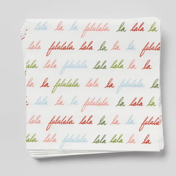 20ct Paper Falalala Beverage Napkins - Threshold™ | Target
