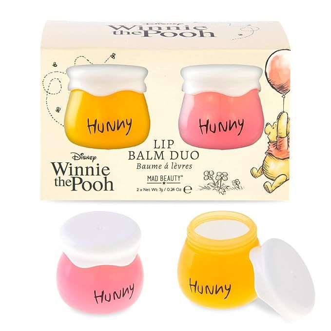 Mad Beauty Disney Winnie the Pooh Honey Pot Lip Balm Duo | Cruelty-Free Cosmetics | Vanilla & Hon... | Amazon (US)
