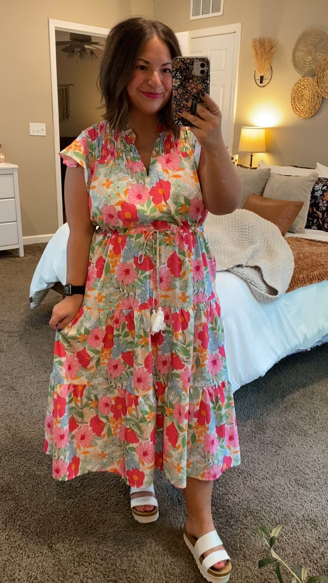 The bright colors making this amazon dress a perfect Easter dress option! Plus it’s currently on sale! 🌸🌺

sandals: fit true to size // wearing a 5
dress: fits true to size // wearing a large 

 

#LTKMidsize #LTKSaleAlert #LTKWorkwear