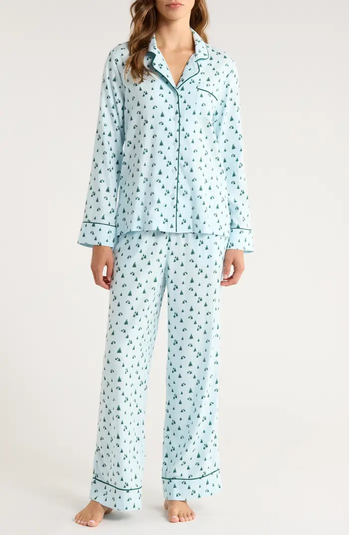 Cozy Cotton Blend Flannel Pajamas | Nordstrom