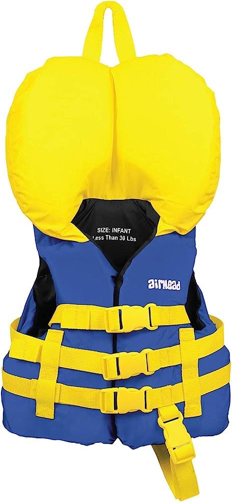 Airhead Infant's General Purpose Life Jacket, Coast Guard Approved, 15-30 lbs | Amazon (US)