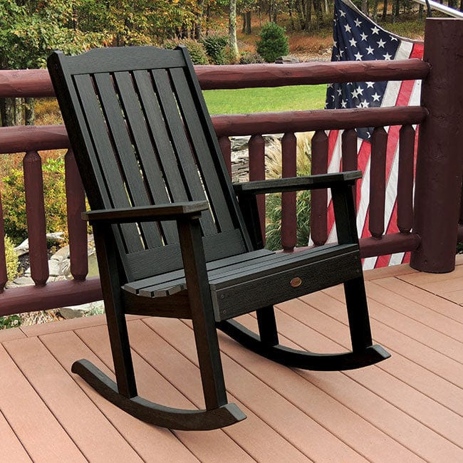 Highwood USA Lehigh Recycled Plastic Rocking Chair | The Porch Swing Company