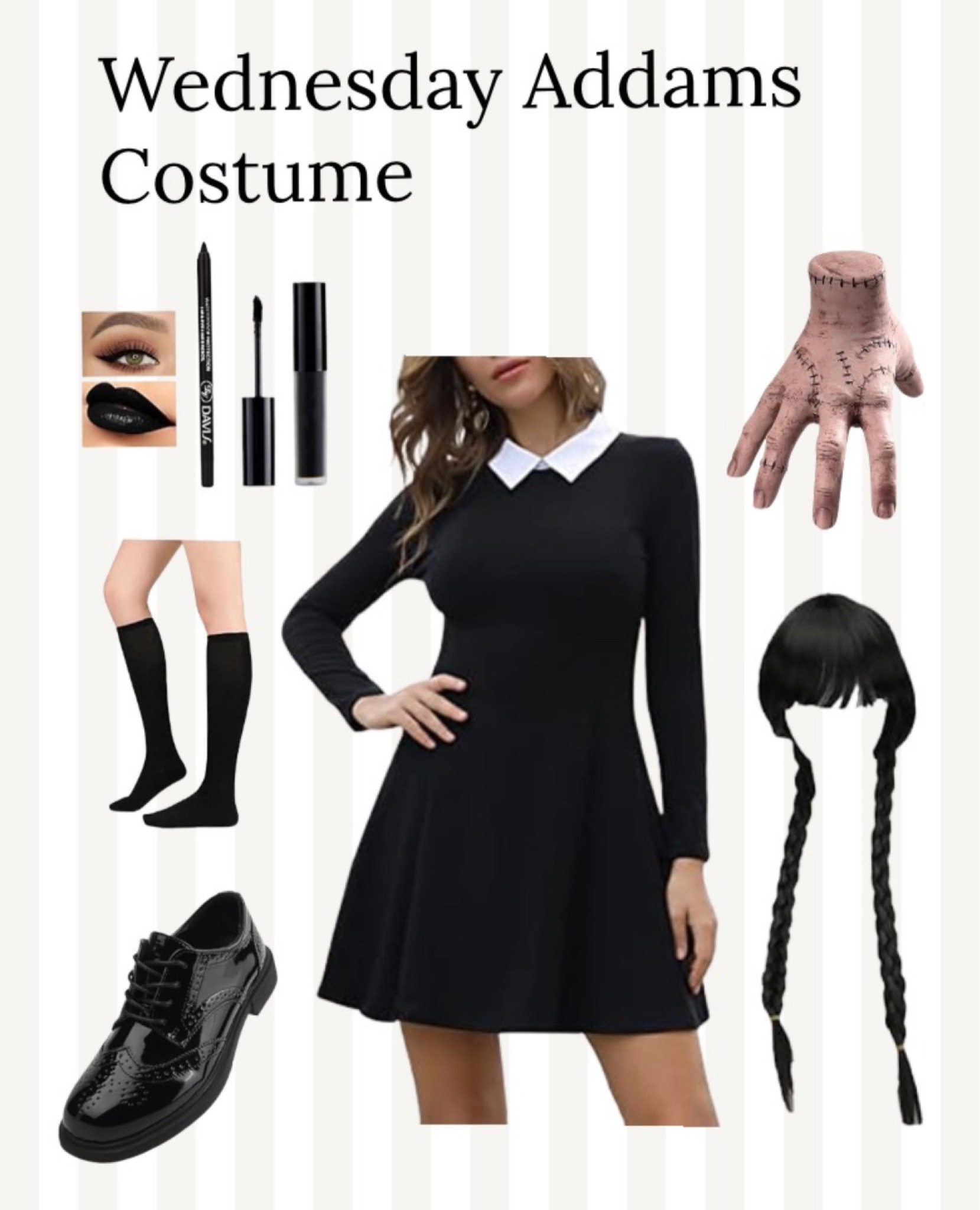 Easy Wednesday Addams Costume 👻✨

#LTKHoliday #LTKHalloween