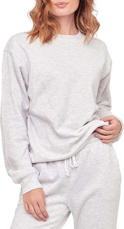 KUT/SO Crewneck Sweatshirt for Women – Essential Cozy Fleece Pullover Sweater – Women’s Fal... | Amazon (US)