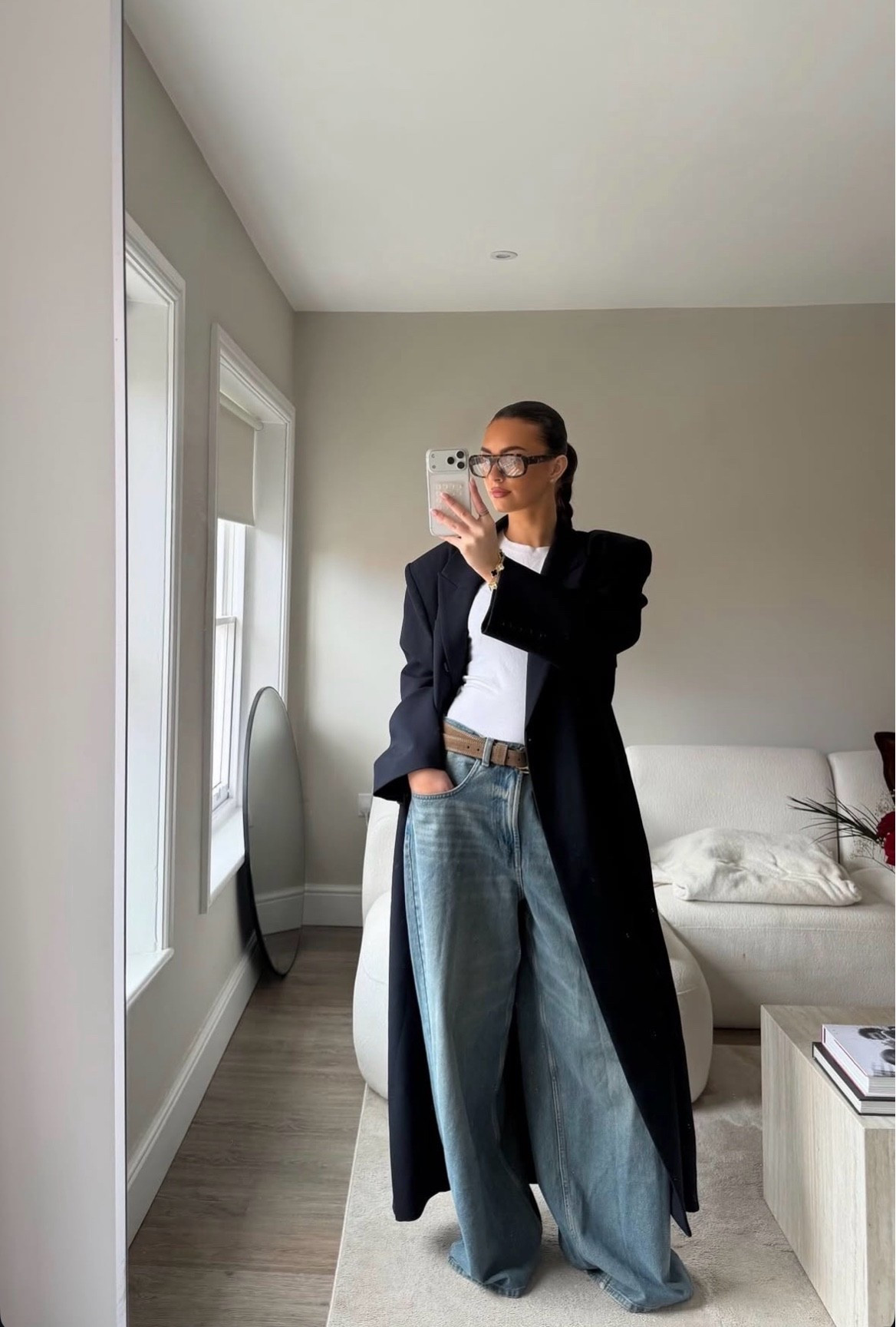 Oversized Maxi Blazer in navy

#LTKuk #LTKstyletip #LTKworkwear