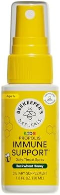 Beekeeper's Naturals Kids Propolis Immune Support Throat Spray, 1 oz | Natural Immune Support & S... | Amazon (US)