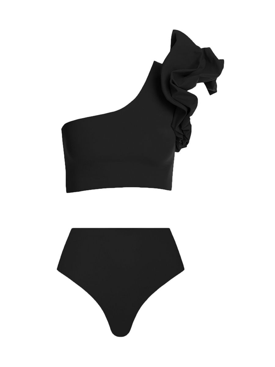 Maygel Coronel Two-Piece Luisa Ruffle Bikini Set | Saks Fifth Avenue