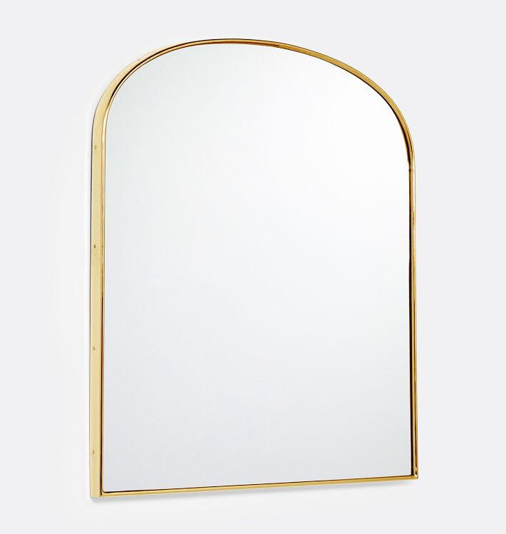 Arched Metal Framed Mirror | Rejuvenation