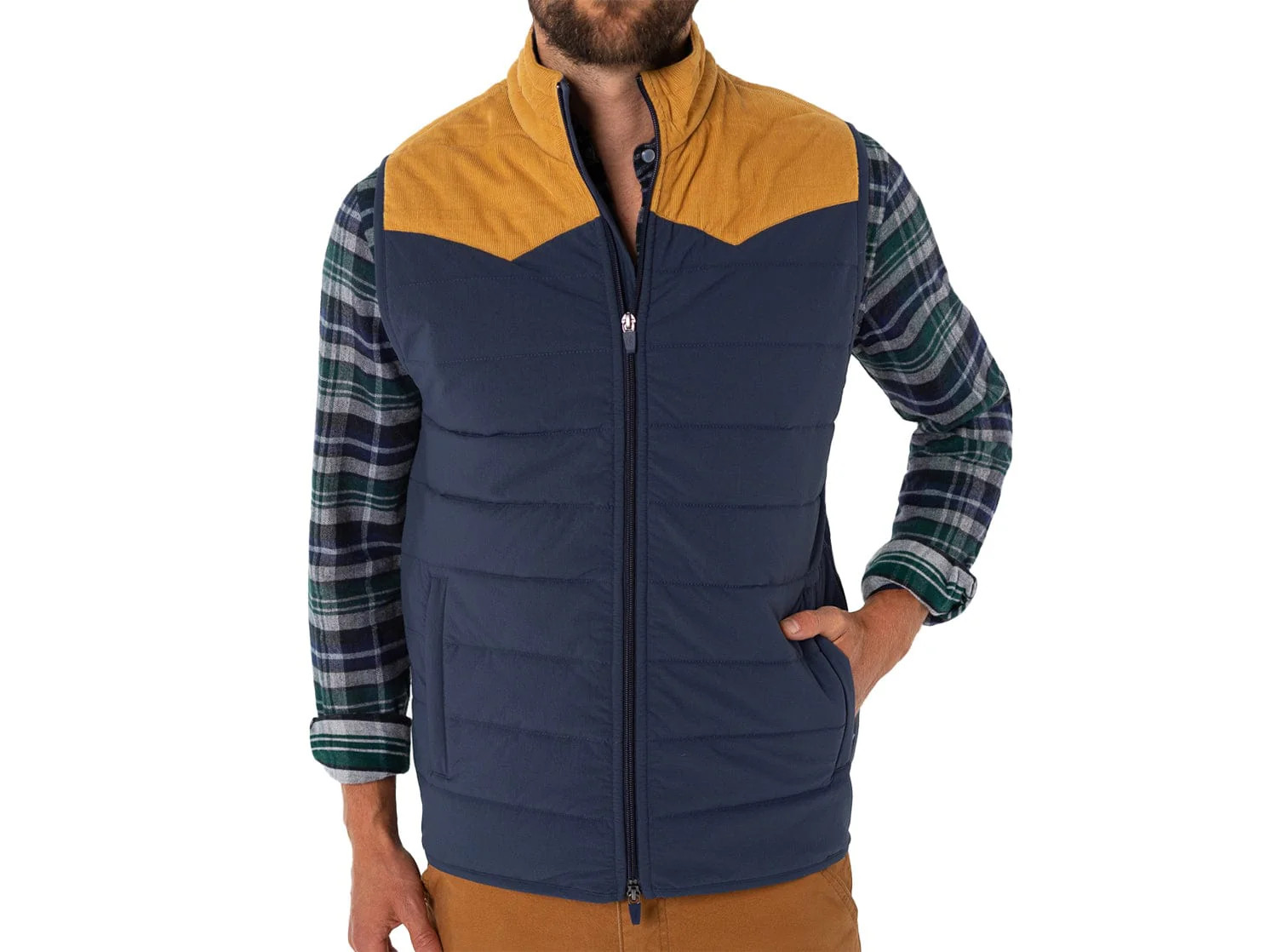 The Jackson Vest - Navy | Criquet Apparel