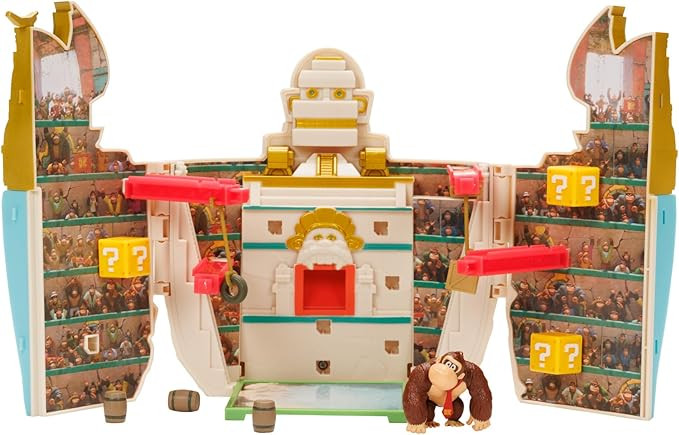 THE SUPER MARIO BROS. MOVIE Donkey Kong Mini Basic Playset Arena Wave 2 | Amazon (US)
