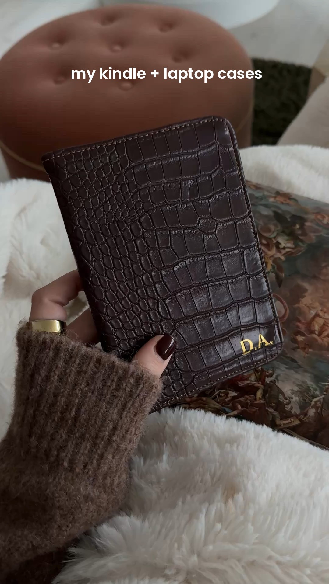 Every time I post my kindle or laptop you loveeee the cases hehe I got both at Etsy! I love adding a bit of my personal taste to items I use daily 🤎

I also linked everything you can see here just in case haha the ring isn’t online so I found two 🫶🏼

#LTKHome #LTKWorkwear