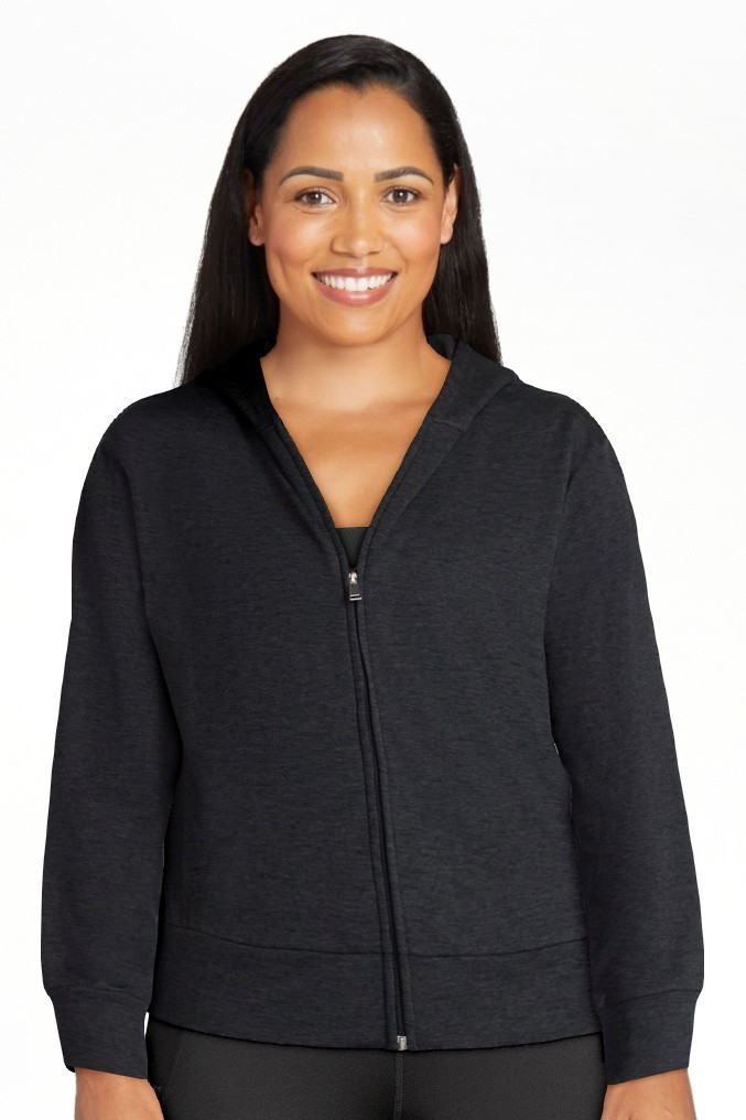 Athletic Works Women's and Women's Plus ButterCore Zip Up Hoodie, Sizes XS-4X | Walmart (US)