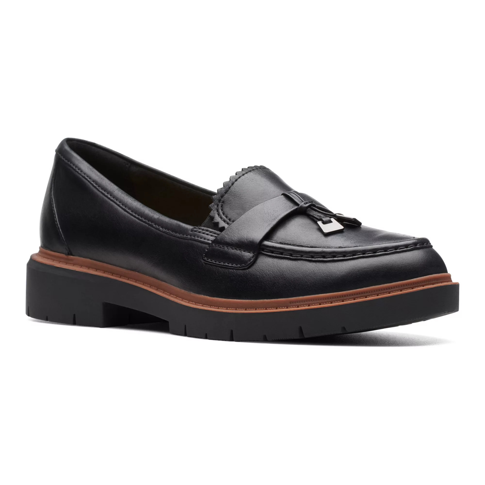 Clarks® Westlynn Bella Women's Leather Lug Sole Loafers | Kohl's