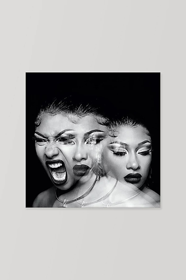 Megan Thee Stallion - Traumazine LP in Black at Urban Outfitters | Urban Outfitters (US and RoW)