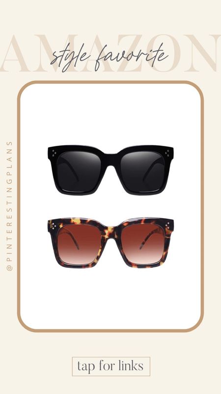 Square sunglasses from amazon