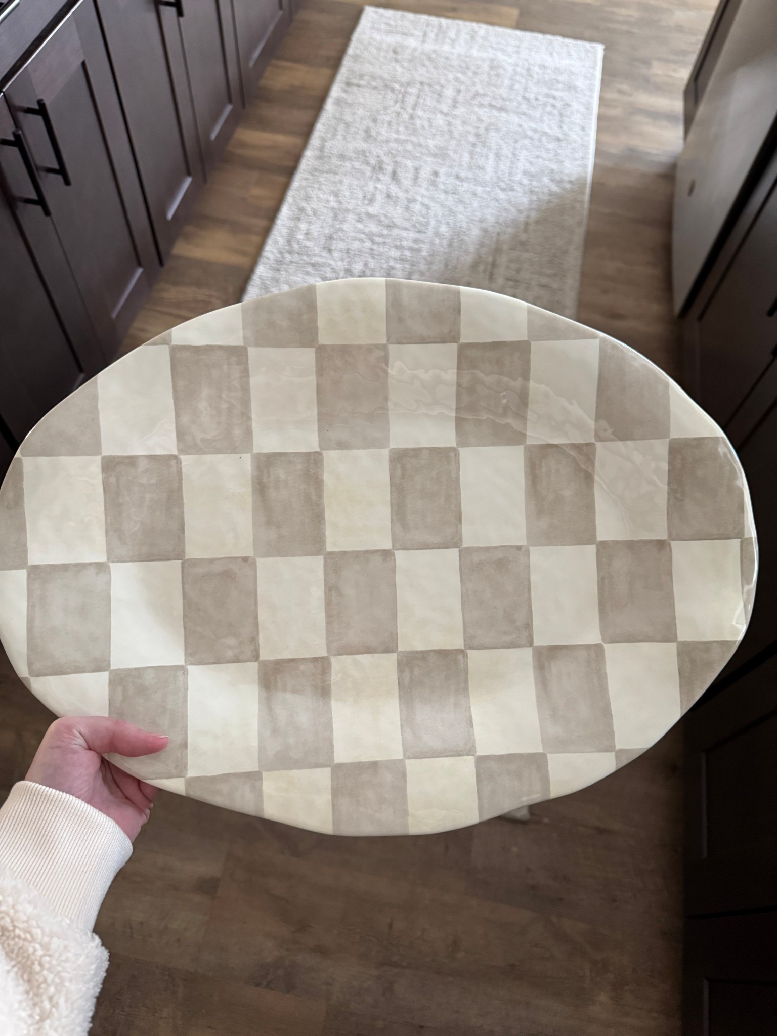 Stopped at Homegoods today and they had these! They had plates and other trays as well! The material is melamine so perfect for serving and outdoors!

Dishwasher safe! 

#LTKHome