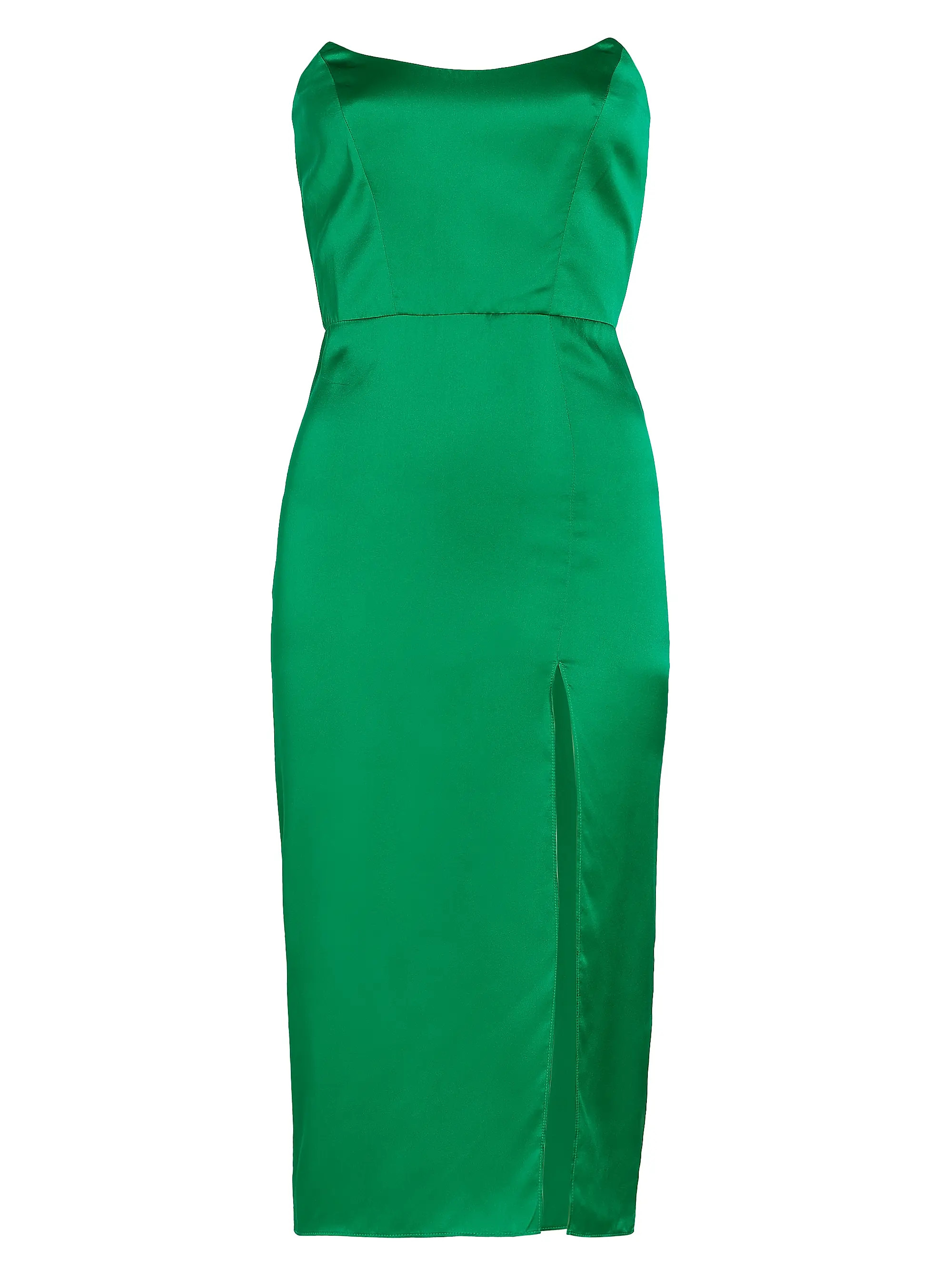 Silk Strapless Midi-Dress | Saks Fifth Avenue