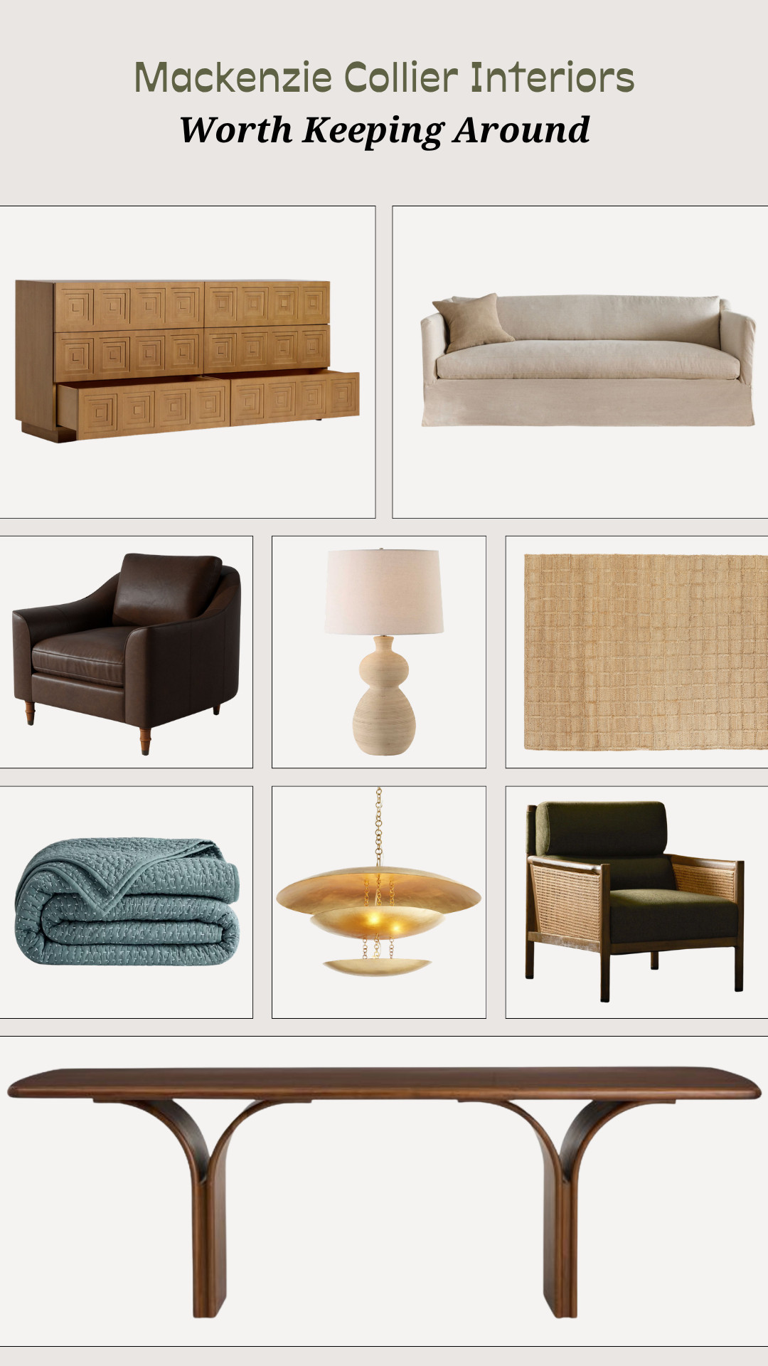 Designer furniture and home decor worth keeping around. Shop timeless lighting, quality furniture, wool rugs, solid wood pieces, mirrors and versatile home accents selected with longevity in mind.

These interior designer picks focus on quality materials, useful function and distinctive design rather than short-lived home decor trends. 

 #LTKU #LTKHome