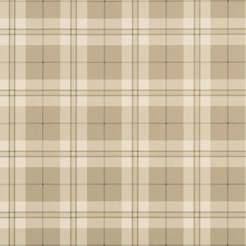 Thibaut Douglas Plaid Camel Wallpaper | DecoratorsBest