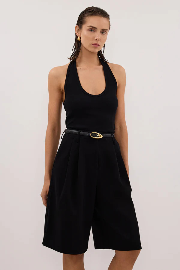 WESTWOOD BLACK BERMUDA SHORT | DISSH