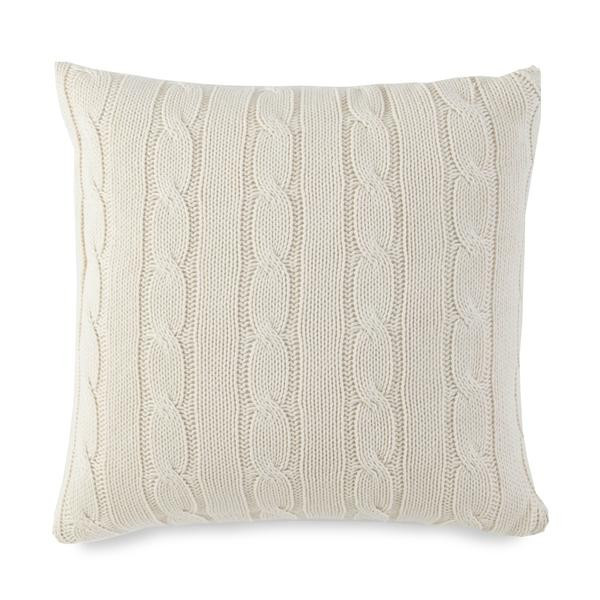 Southern Tide Croatan 18 inches Square Ivory Decorative Pillow | WestPoint Home