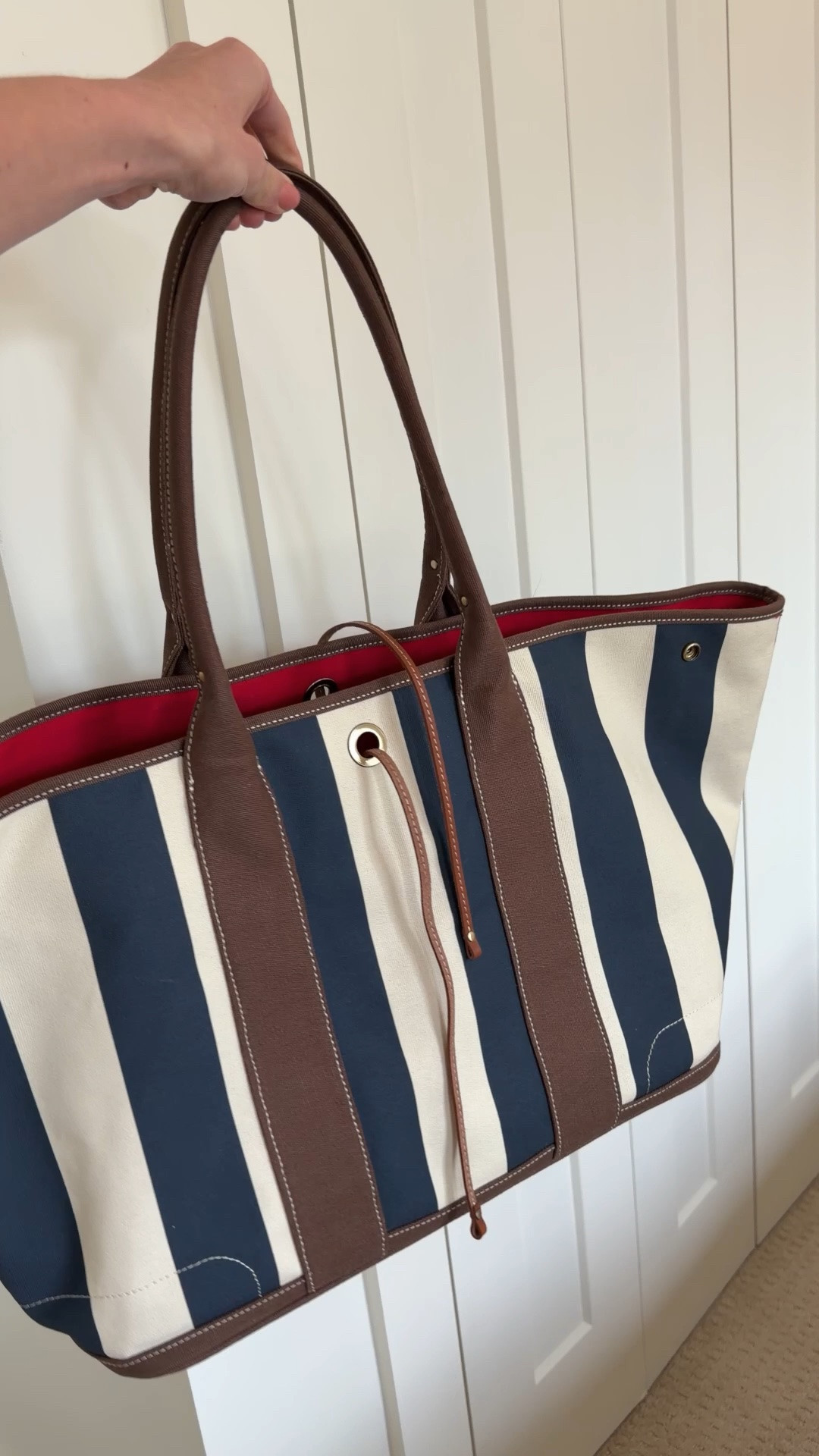 IN LOVE with the 1998 Montauk stripe tote!! Will be using this all Summer 😍 @jcrew

#LTKSeasonal #LTKootd #LTKmomlife