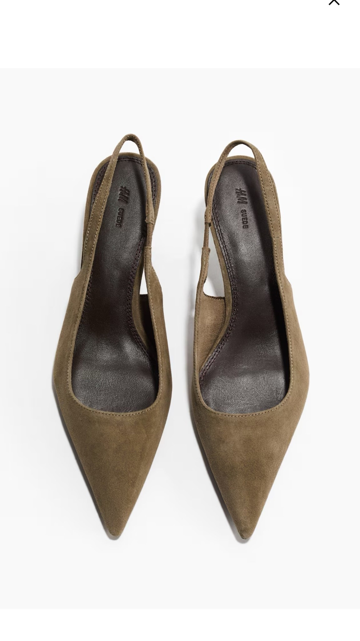 Olive green pointed toe slingbacks 

#LTKFindsUnder100 #LTKSeasonal