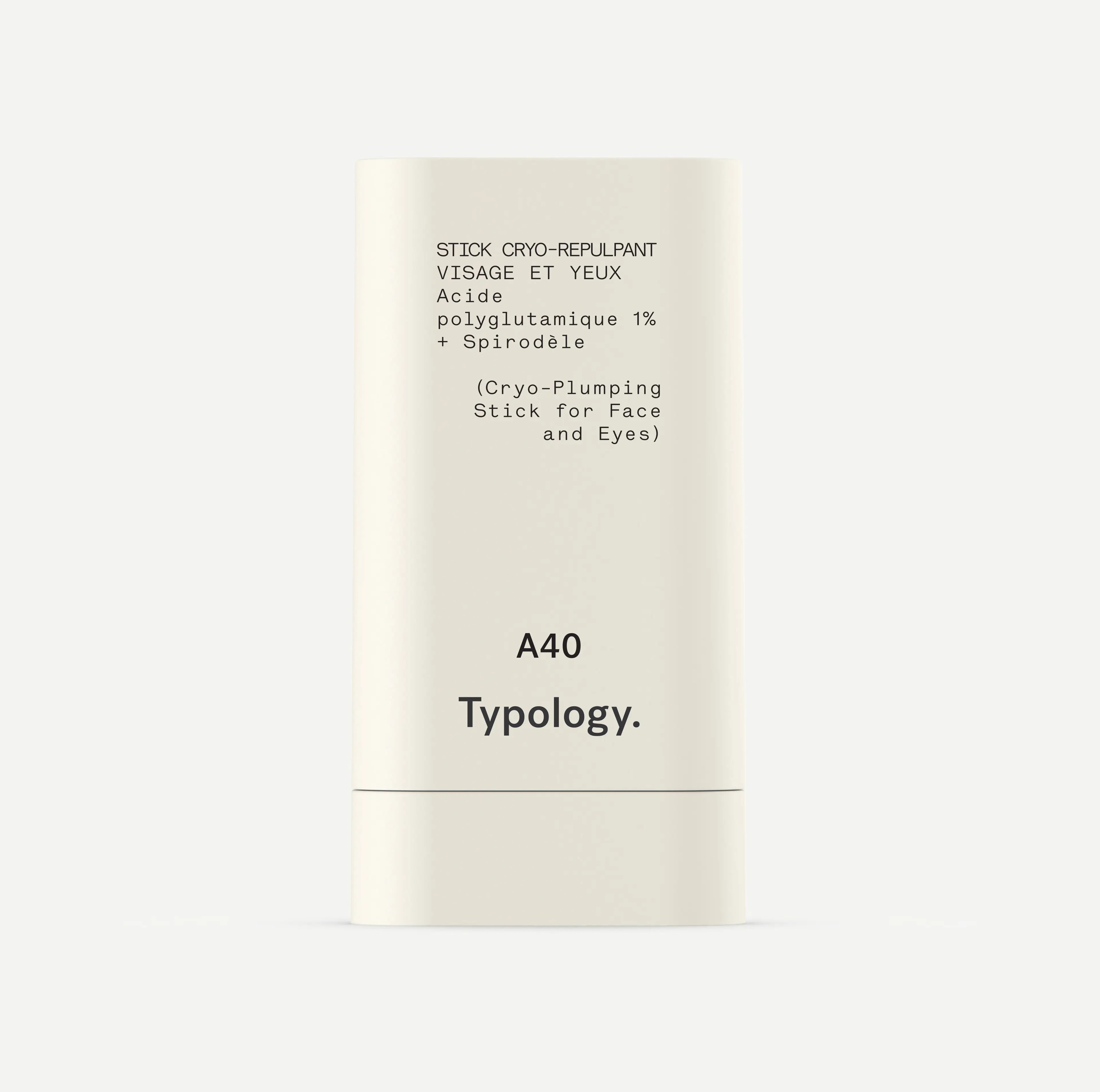 Cryo-Plumping Stick for Face and Eyes - 1% Polyglutamic Acid — Typology | Typology - US