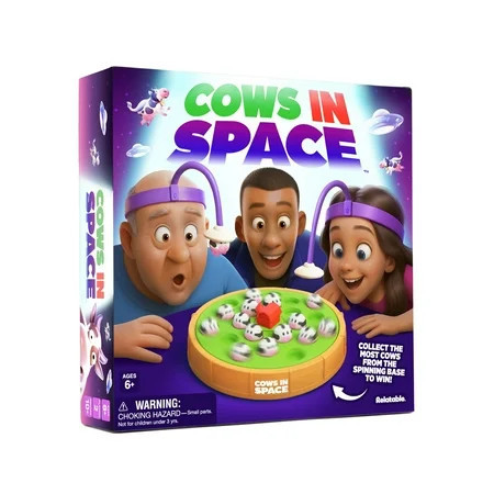 Cows in Space Game by What Do You Meme?, 2026 Toy of The Year Finalist, Fun Family Holiday Game for Kids Ages 6+ | Walmart (US)