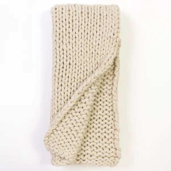 Acrylic Knitted Throw Blanket | Wayfair North America