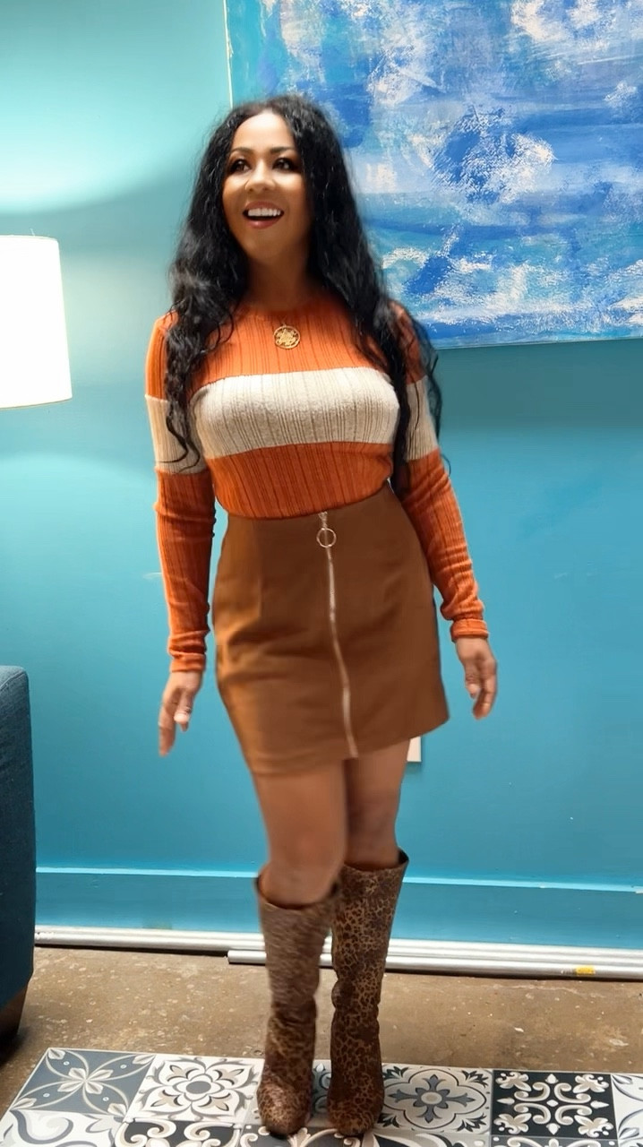 My personality is always on my outfit! I’m buying clothes I can wear all year around! I love my leopard boots 👢 

#LTKHoliday #LTKWorkwear #LTKGiftGuide