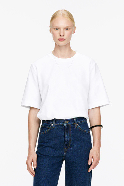 ALBA Kastiges T-Shirt | Arket EU