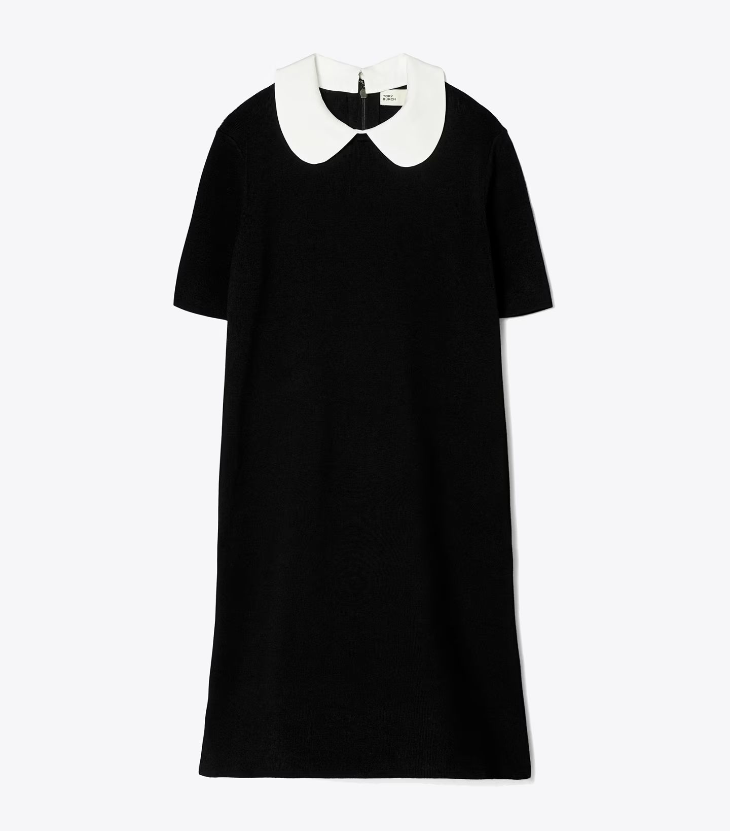 Poplin Collar Sweater Dress: Women's Designer Dresses | Tory Burch | Tory Burch (US)