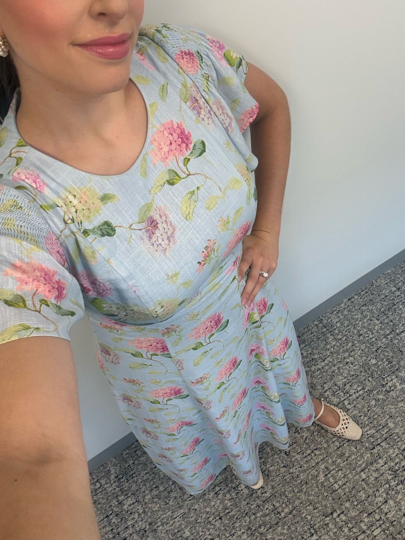 Office outfit, business casual, summer office outfit, summer office style, workwear, summer workwear, summer work outfit, maxi dress, hill house dress, nap dress, linen maxi dress, hydrangea dress. Mary Jane’s, summer flats, ballet flats

#LTKWorkwear #LTKSeasonal #LTKTall