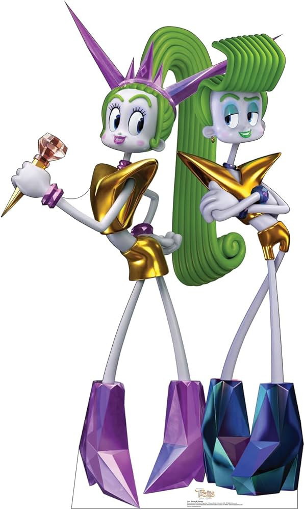 Cardboard People Velvet & Veneer Life Size Cardboard Cutout Standup - Trolls Band Together (2023 ... | Amazon (US)
