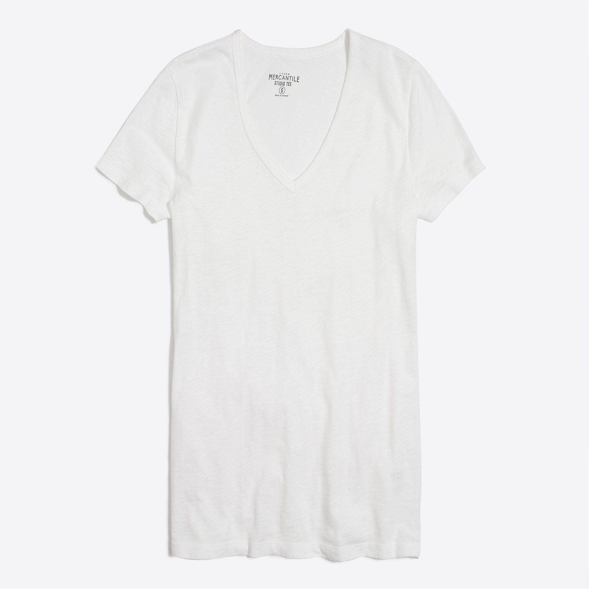 V-neck studio T-shirt | J.Crew Factory