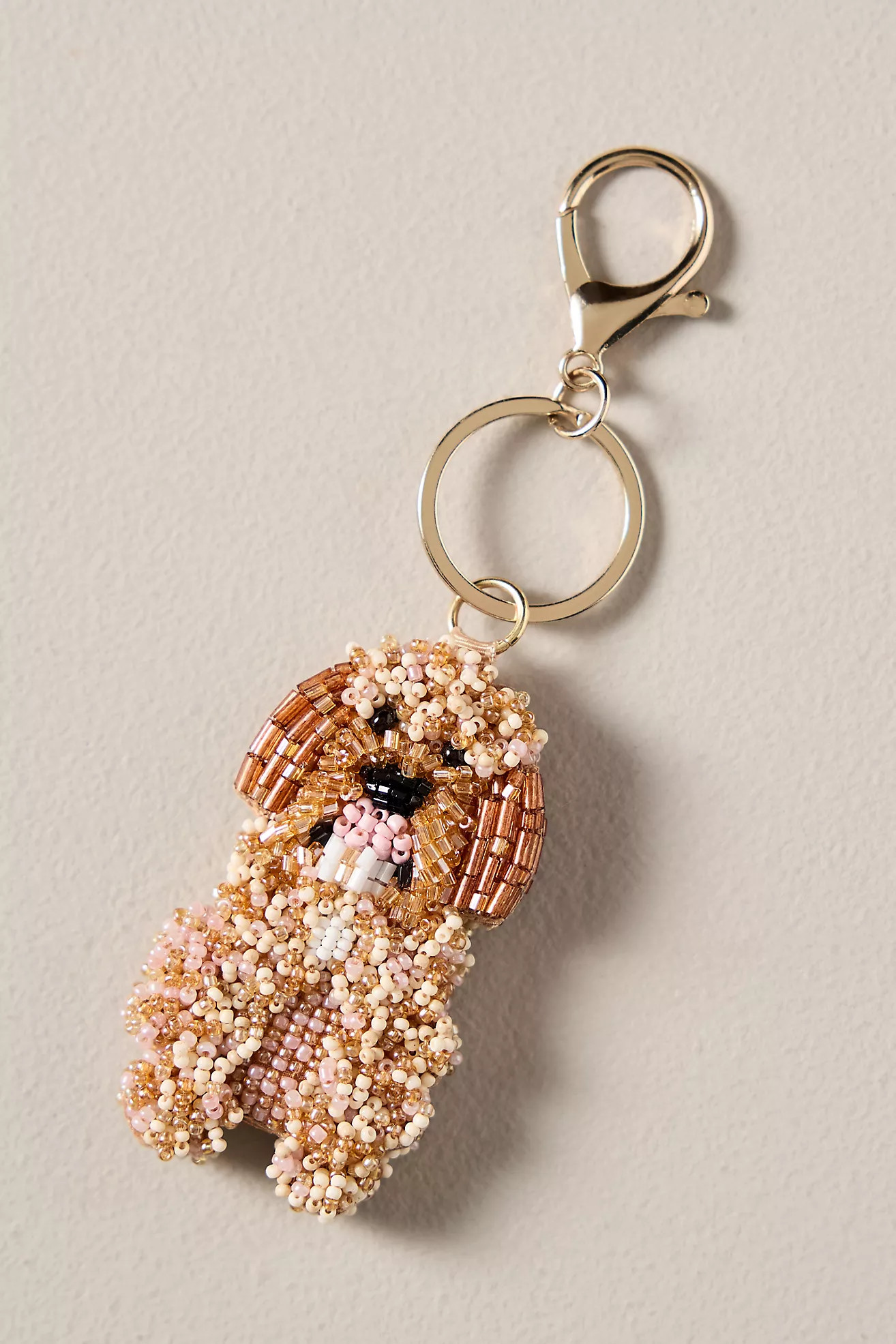 Beaded Dog Bag Charm | Anthropologie (US)
