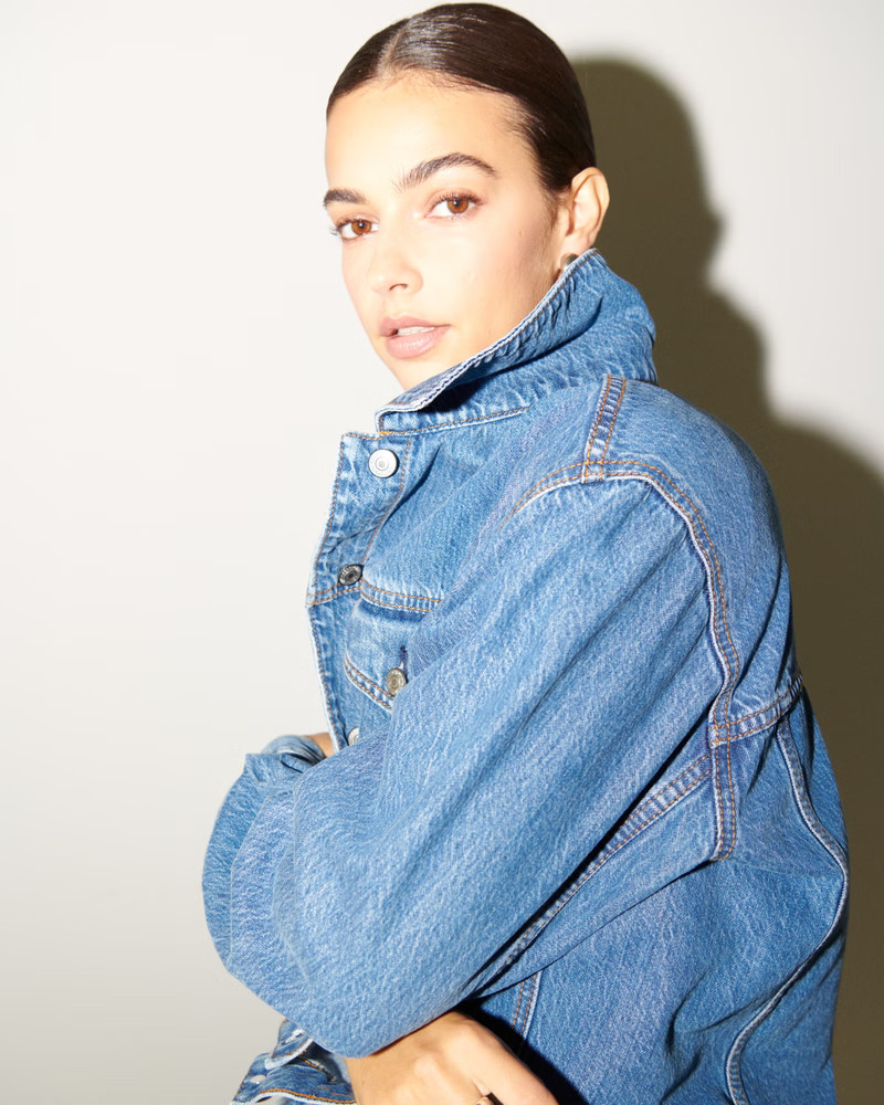 Denim Trucker Jacket | Abercrombie & Fitch (US)