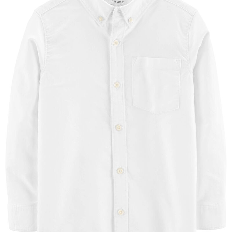 Oxford Button-Front Shirt | Carter's