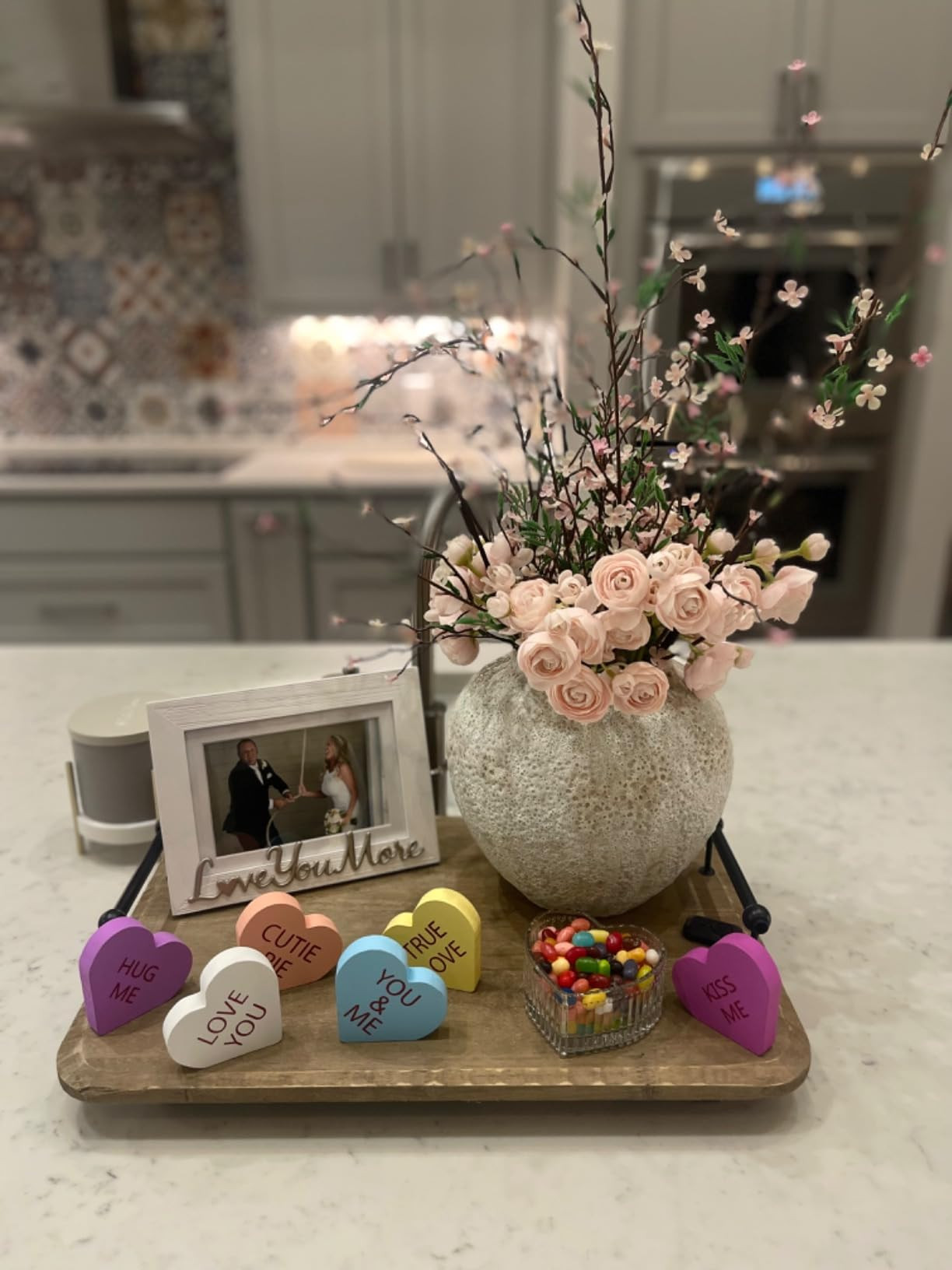 Letjolt Ranunculus Artificial Flower Light Champagne Silk Flowers Faux DIY Bouquet for Wedding En... | Amazon (US)