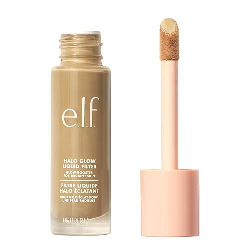 e.l.f. Halo Glow Liquid Filter, Complexion Booster For A Glowing, Soft-Focus Look, Infused With Hyaluronic Acid, Vegan & Cruelty-Free, 3.5 Medium | Amazon (UK)