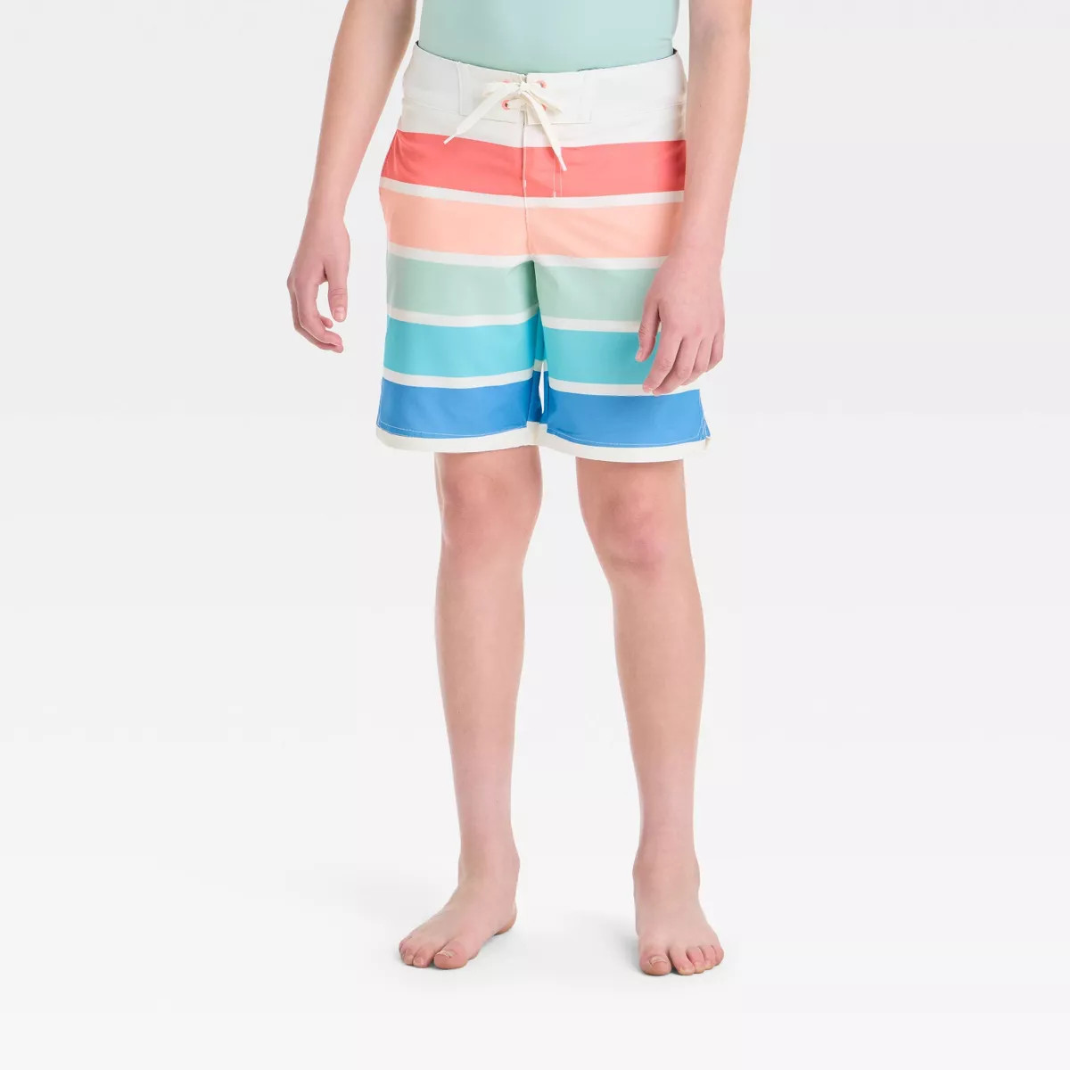 Boys' Striped Swim Shorts - art class™ | Target