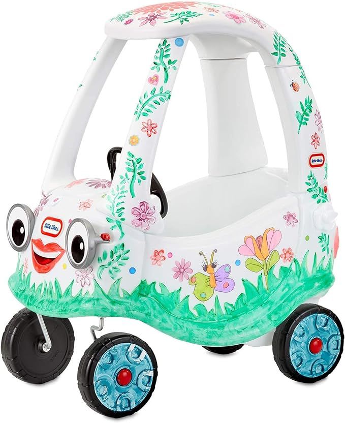 Little Tikes The D.I.Y. Cozy Coupe with Craft Kit That Kids Can Redecorate Again & Again | Amazon (US)