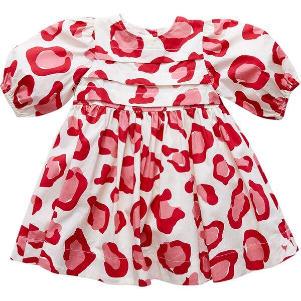 Evelyn Dress, Valentines Leopard - Pink Chicken Dresses | Maisonette | Maisonette