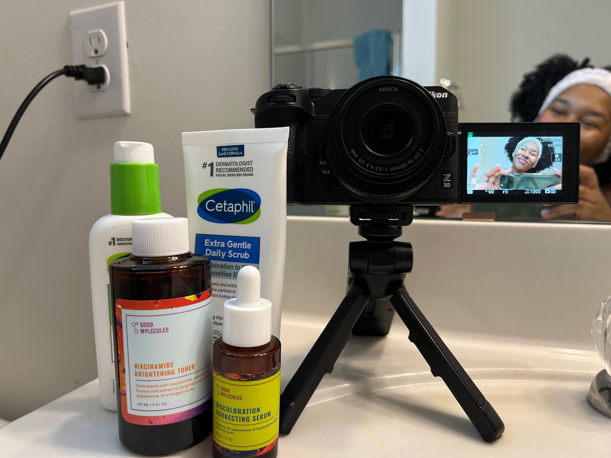 My daytime skincare routine involves affordable skincare products from Cetaphil and Good Molecules. You can check out my full routine on my YouTube channel🙂

#LTKFindsUnder50 #LTKBeauty
