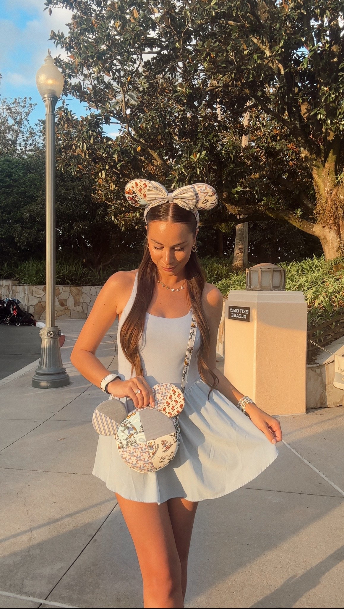 Disney ootd🩵 Disney Vera Bradley ski collection, Halara drop waist athletic dress, Disney ears, Disney bag, Disney jewelry, Disney accessories, Disney Christmas outfit ideas, Disney holiday outfit inspo, Disney girl, Disney style #disney

#LTKootd #LTKHoliday #LTKTravel