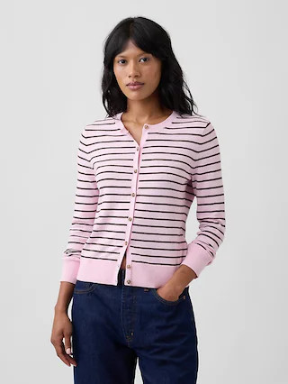 Crewneck Cardigan | Gap Factory