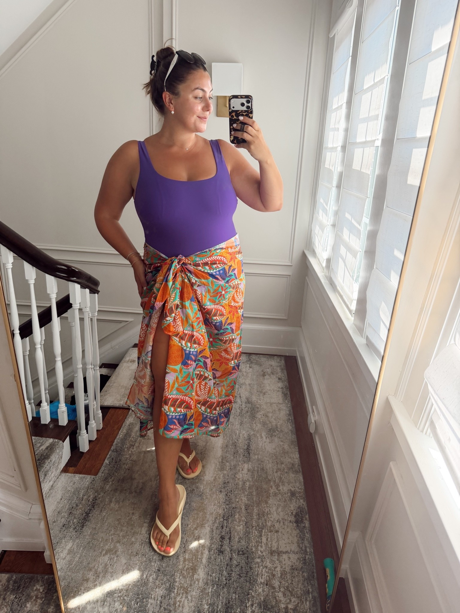 Today’s pool look - wearing size 2X in swimsuit. Use CARALYN15 at Stylest

#LTKootd #LTKMidsize #LTKSwim