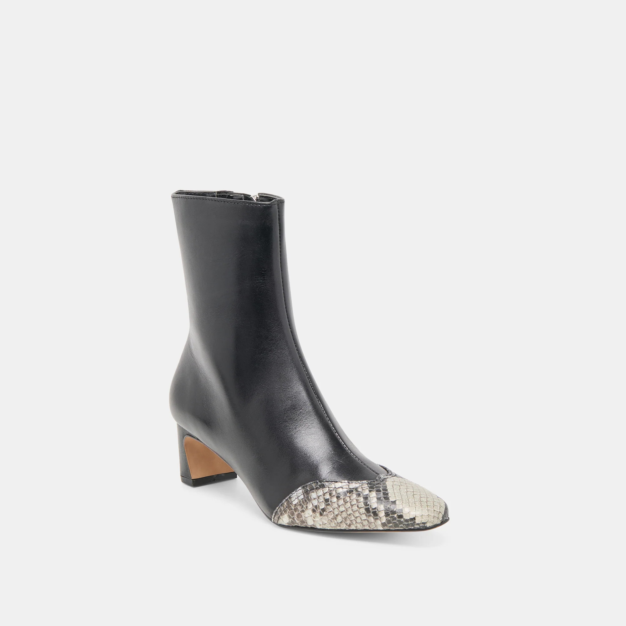 Anika Black Multi Leather Boots | Dolce Vita | DolceVita.com